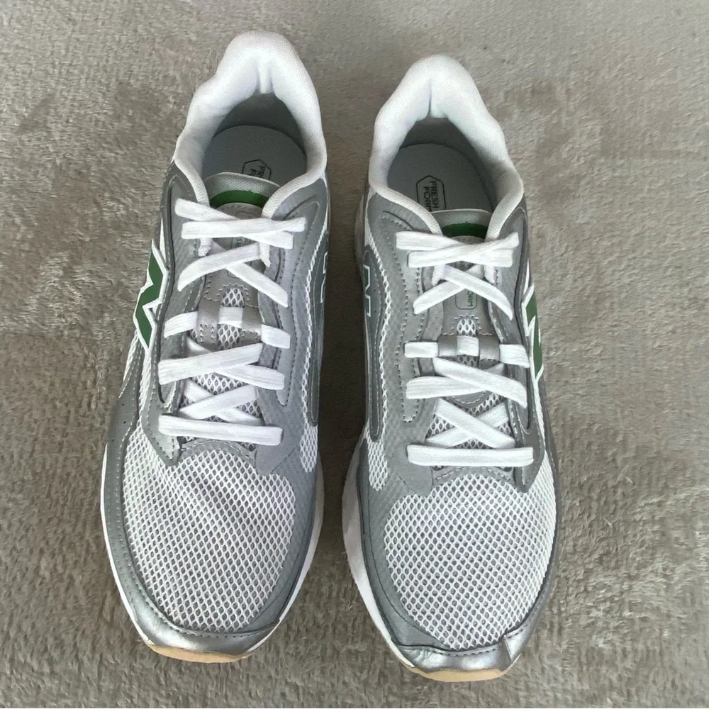 New Balance Arishi V4 Shoes Mens Size 12 White Green Fresh Foam Running‎ NEW
